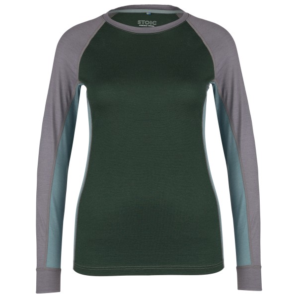 Stoic - Women's Merino180 SvenstaSt. L/S - Merinounterwäsche Gr 34 grün von Stoic