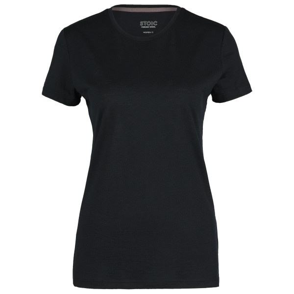 Stoic - Women's Merino180 SvenstaSt. T-Shirt slim - Merinounterwäsche Gr 34;36;38 blau;braun;grau/blau von Stoic