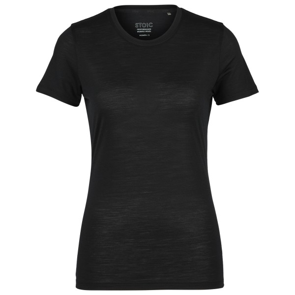 Stoic - Women's MerinoChill MMXX. Göteborg Tee - Merinoshirt Gr M schwarz von Stoic