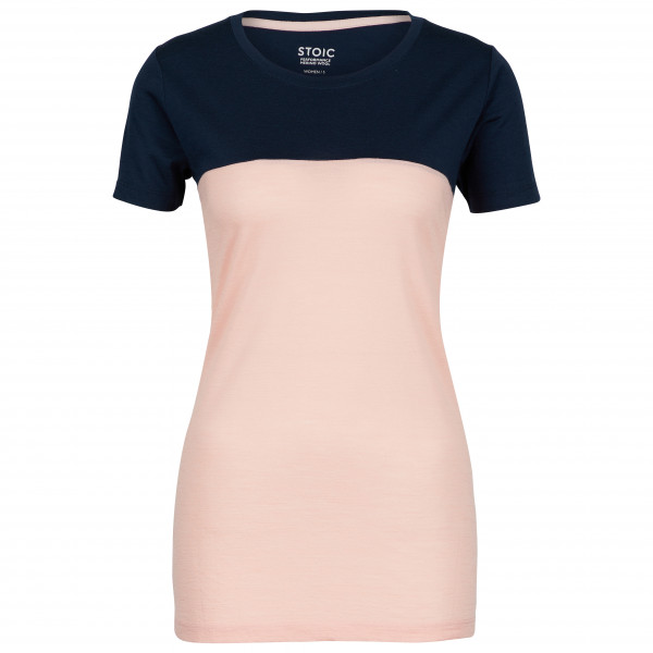 Stoic - Women's MerinoMesh150 BensjonSt. II T-Shirt - Merinoshirt Gr 38 rosa von Stoic