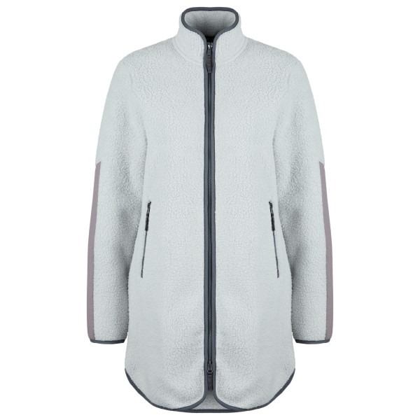 Stoic - Women's NorrvikSt. Pile Fleece Jacket Long - Fleecejacke Gr 36 grau von Stoic