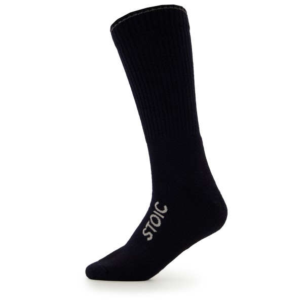 Stoic - Wool Silk Hiking Socks - Wandersocken Gr 36-38;39-41;42-44;45-47 schwarz;schwarz/grau von Stoic