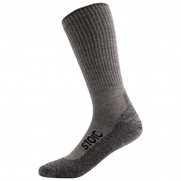 Stoic - Merino Wool Silk Hiking Socks - Wandersocken Gr 36-38 grau von Stoic