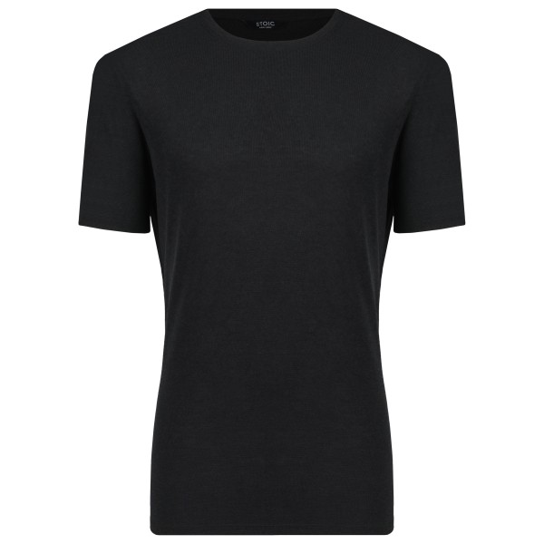 Stoic - WoolHemp VarbergSt Pique Tee - T-Shirt Gr 4XL schwarz von Stoic