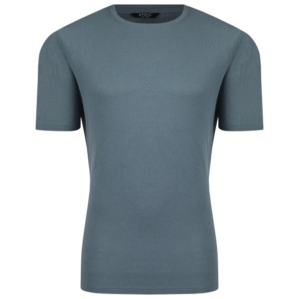 Stoic - WoolHemp VarbergSt Pique Tee - T-Shirt Gr XL grau von Stoic