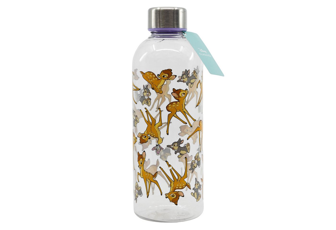 Stor Trinkflasche Stor - Disney Bambi Trinkflasche 850ml - Bambi Motiv, BPA-frei von Stor