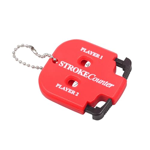 Score Anzeigen Putt Shot Scorekeeper Golfs Erzielte Keychains 2 Spieler Score Counter Strokes Counter Shots von Storage Bag