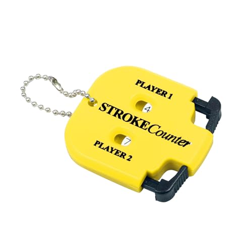 Score Anzeigen Putt Shot Scorekeeper Golfs Erzielte Keychains 2 Spieler Score Counter Strokes Counter Shots von Storage Bag
