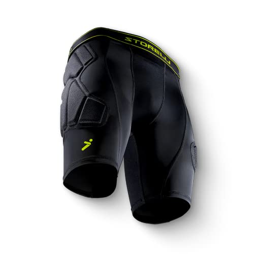 Storelli BodyShield Unisex-Torwart-gepolsterte Shorts 2.0 | Wattierte Fußball-gepolsterte Kompressionshose | Verbesserter Schutz des Unterkörpers | von Storelli