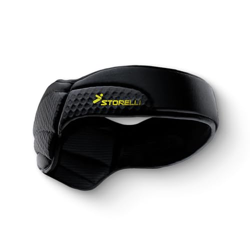 Storelli ExoShield Kopfschutz, Sport-Stirnband, schützende Fußball-Kopfbedeckung, Schwarz, Größe 2 von Storelli