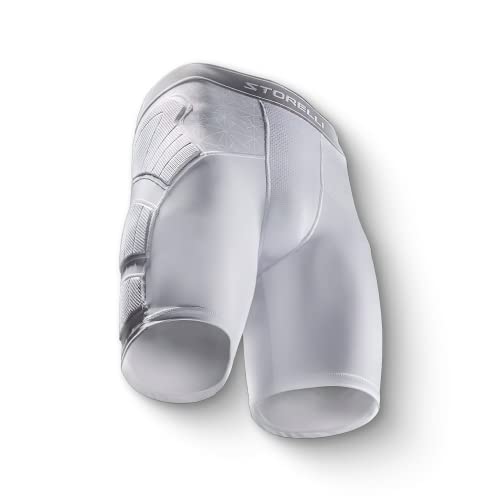 Storelli Unisex BodyShield-Aufprallschutz-gepolsterte Shorts | Wattierte Fußball-gepolsterte Kompressionshose | Verbesserter Schutz des Unterkörpers | von Storelli