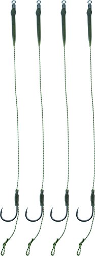 Storfisk fishing & more Boilie Rig Karpfen Vorfach 20 cm lang, kurzer Schenkel, Größe:4, Stück:4 Stück von Storfisk fishing & more