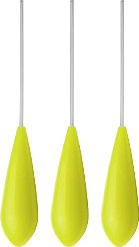Storfisk fishing & more 3er Set Spirolino Forellenposen in fluoreszierenden Signalfarben, schwimmend, Farbe :Gelb, Gewichte:22 Gramm von Storfisk fishing & more