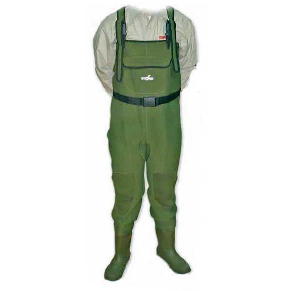 Storm Neoprene Wader Grün EU 40 Mann von Storm