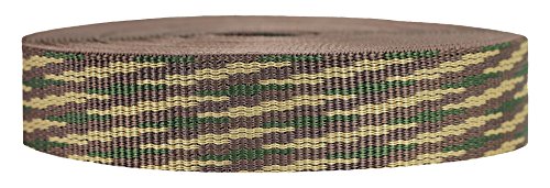 Strapworks Schweres Polypropylen-Gurtband – robuste Poly-Umreifung für Outdoor-Reparatur, 2,5 cm x 22,8 m – Woodland Camo von Strapworks