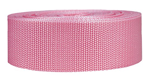 Strapworks Schweres Polypropylen-Gurtband – robuste Poly-Umreifung für Outdoor-Reparaturen, 5,1 cm x 9,1 m, Rosa von Strapworks
