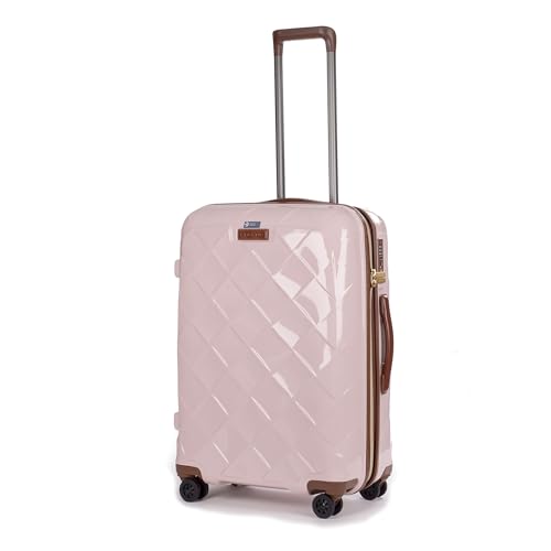 Stratic Leather & More 4-Rollen Trolley 65 cm von Stratic