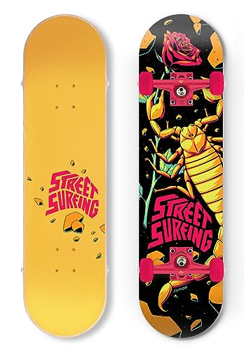 Streetsurfing Skateboard Street Skate 31'' Scorpion von Street Surfing