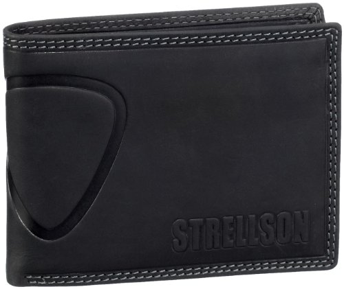 Strellson Baker Street Billfold H7 4010000048 Herren Geldbörsen 13x10x1 cm (B x H x T), Schwarz (black 900) von Strellson