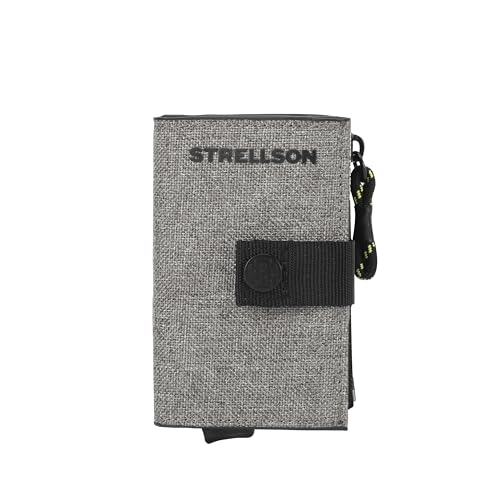 Strellson - northwood 2.0 Kreditkartenhalter für 4 Karten, mit Münzfach, Hellgrau von Strellson