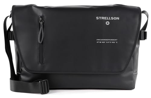 Strellson Stockwell 2.0 - Schultertasche 17.1" L 38 cm black von Strellson