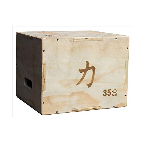 Kleine Plyo Box aus Holz - 45 cm x 40 cm x 35 cm - Plyometric Wood Jump Sprungbox von Strength Shop