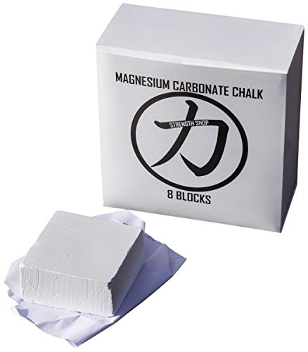 Strength Shop Magnesiumcarbonat / Chalk, Box mit 8 Blöcken von Strength Shop