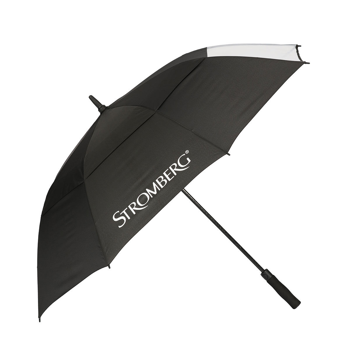 Stromberg Clear Panel Golf Umbrella, Mens, Black, 62 inches | American Golf von Stromberg
