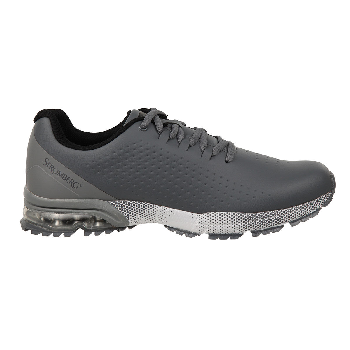 Stromberg Men's Ailsa Waterproof Spikeless Golf Shoes, Mens, Dark grey, 10 | American Golf von Stromberg