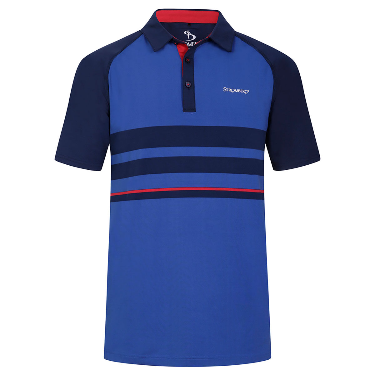 Stromberg Men's Charge Stretch Golf Polo Shirt, Mens, Navy/blue, Small | American Golf von Stromberg