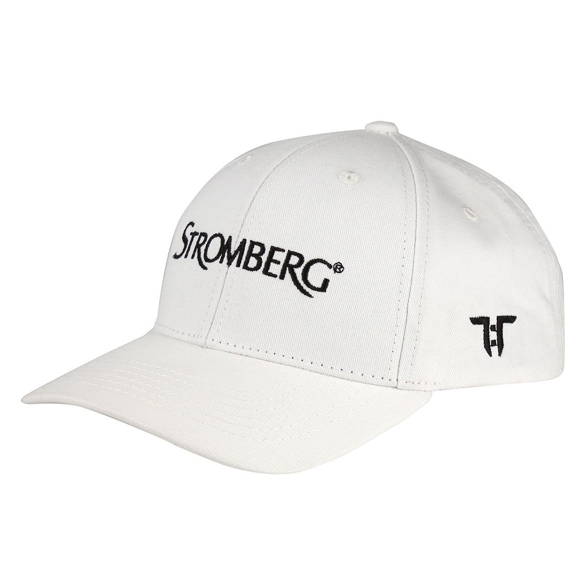 Stromberg Men's Core Logo Golf Cap, Mens, White/black, One size | American Golf von Stromberg