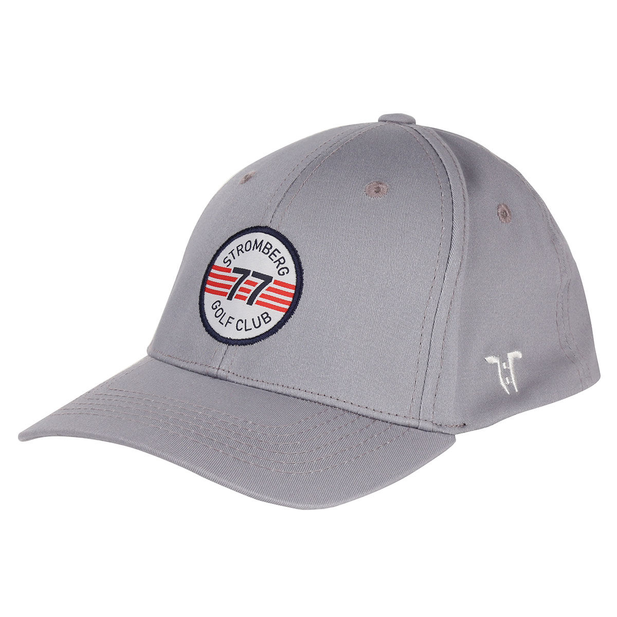 Stromberg Men's Established 77 Logo Patch Golf Cap, Mens, Steel/white, One size | American Golf von Stromberg