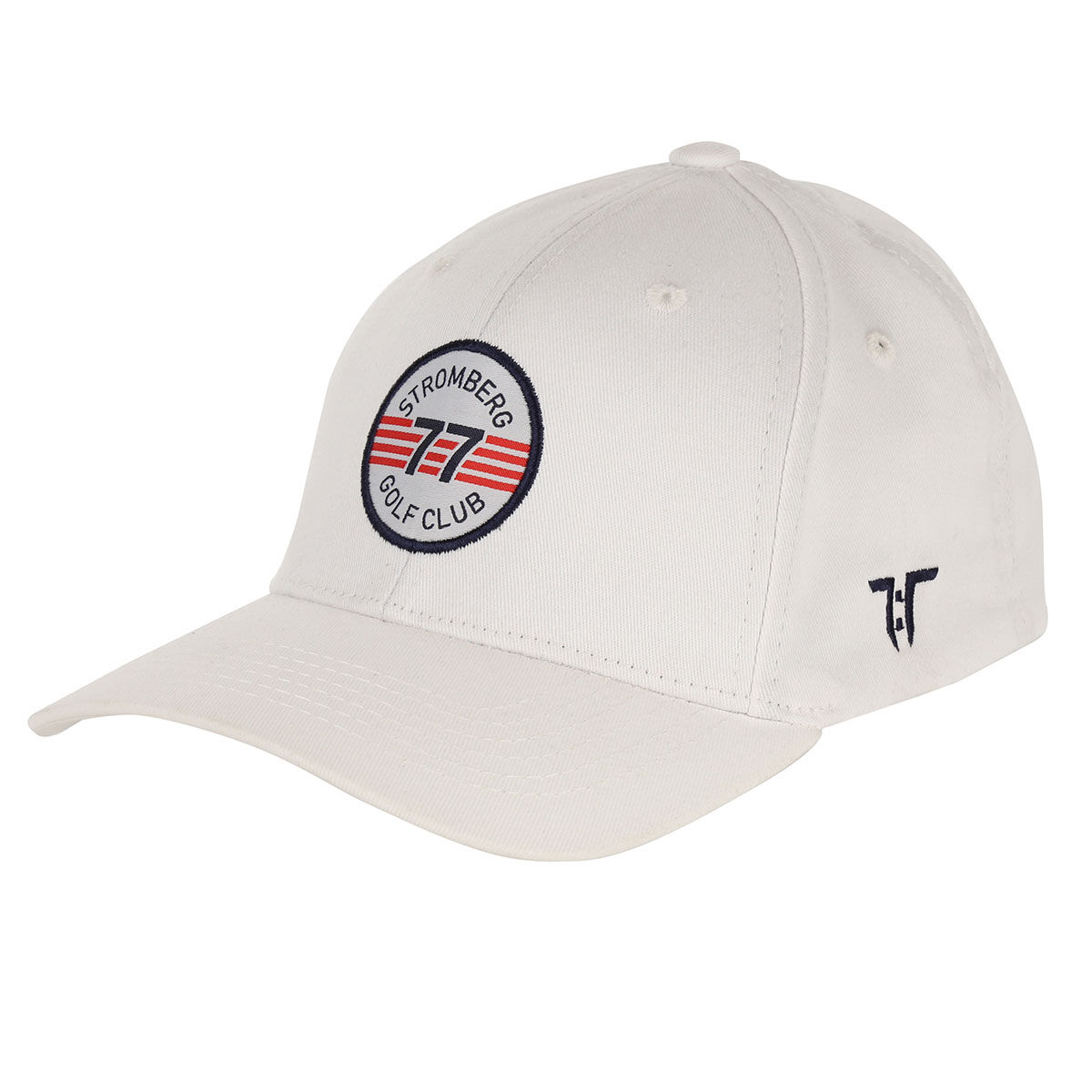 Stromberg Men's Established 77 Logo Patch Golf Cap, Mens, White/black, One size | American Golf von Stromberg