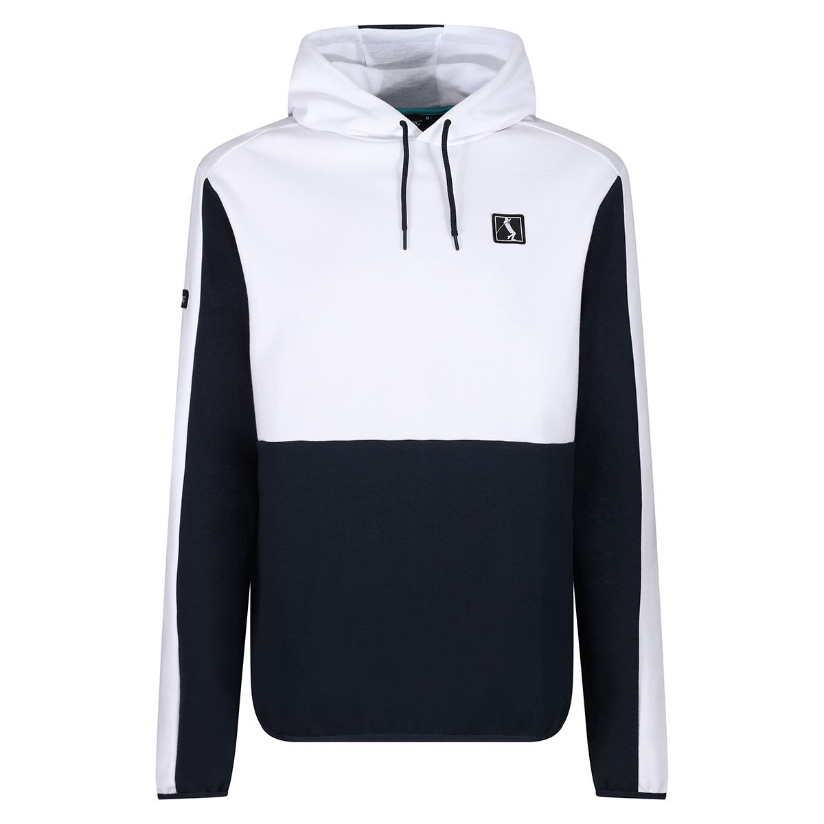 Stromberg Men's Lee Sharpe Augusta Golf Hoodie, Mens, Navy/white, Small | American Golf von Stromberg