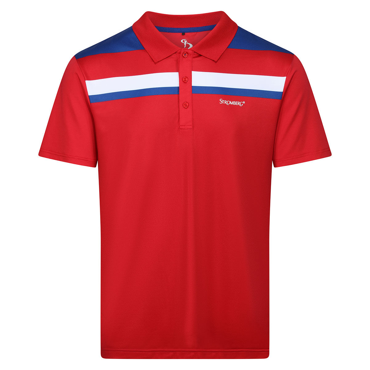 Stromberg Men's Panel WC Golf Polo Shirt, Mens, Regal/blue, Small | American Golf von Stromberg