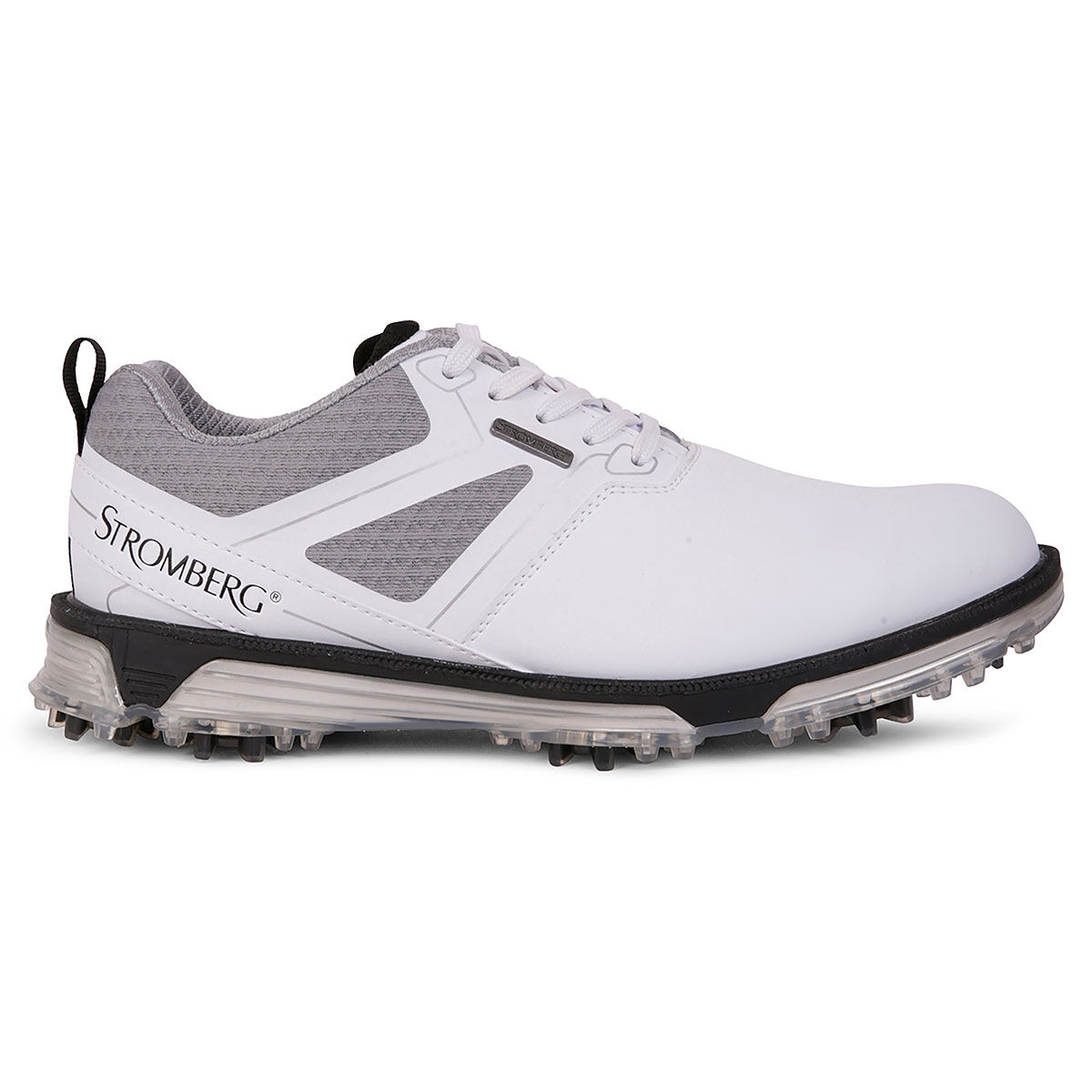 Stromberg Men's Tour Classic Waterproof Spiked Golf Shoes, Mens, White, 11 | American Golf von Stromberg