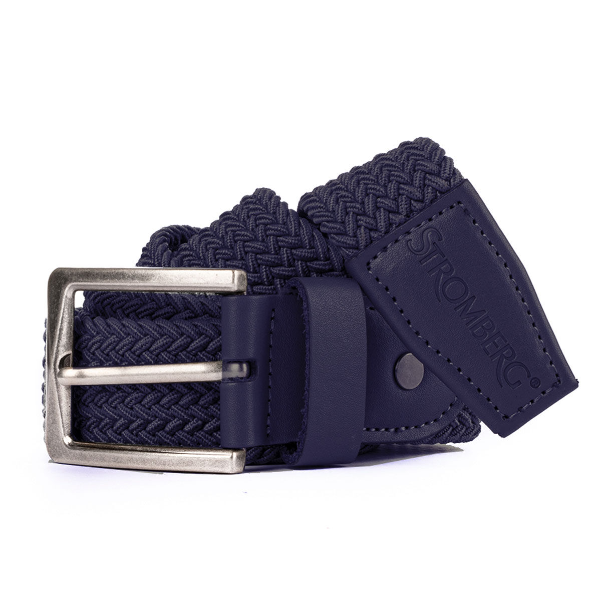 Stromberg Mens Blue Braided Golf Belt, Size: One Size | American Golf von Stromberg