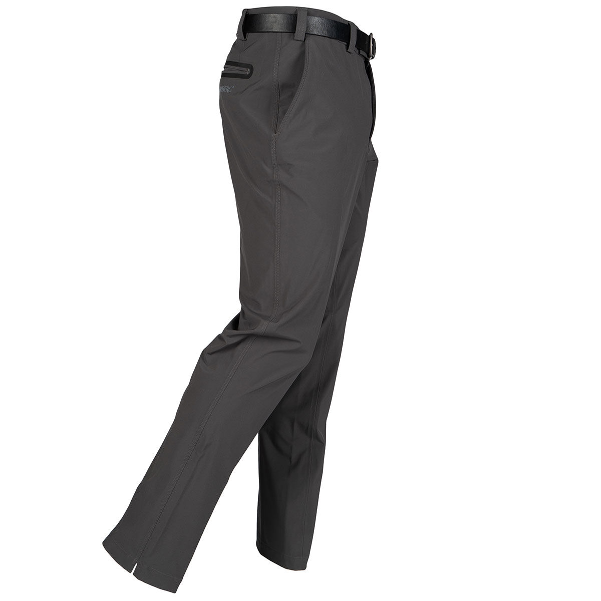 Stromberg Mens Grey Weather Tech Long Fit Golf Trousers, Size: 34  | American Golf von Stromberg