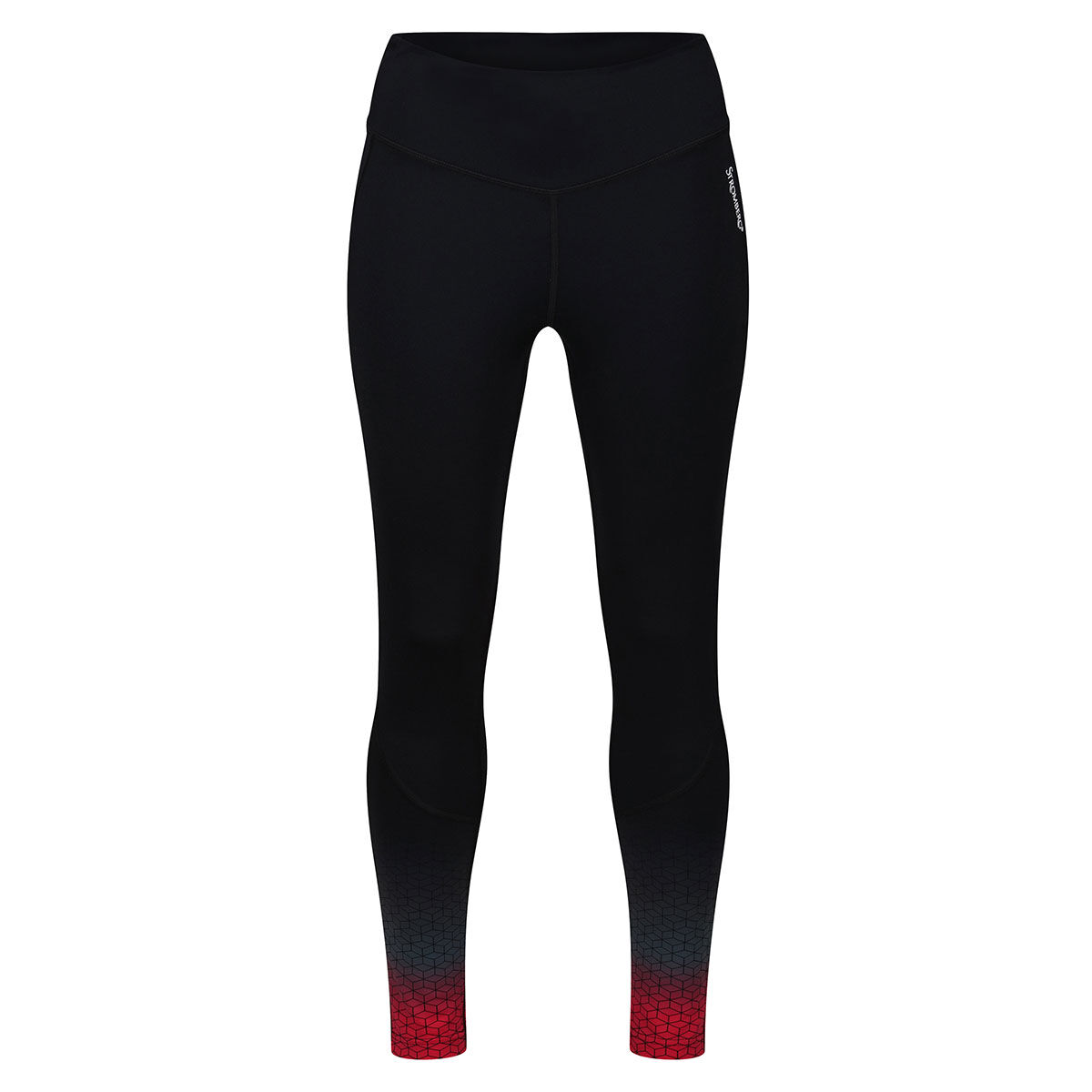 Stromberg Womens Black, Pink Salas Legging Golf Trousers, Female, Tapshoe/Azalea, Size: 16 | American Golf von Stromberg