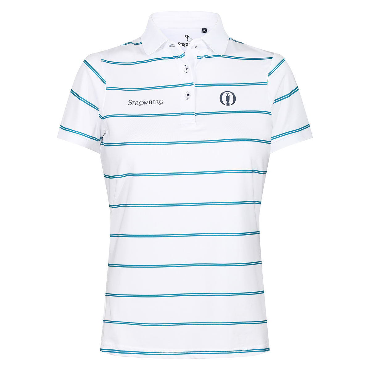 Stromberg Womens Equinox Golf Polo Shirt, Female, White, 10 | American Golf von Stromberg