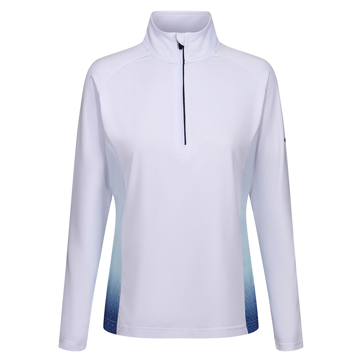 Stromberg Womens In Bee Half Zip Golf Midlayer, Female, White, 16 | American Golf von Stromberg