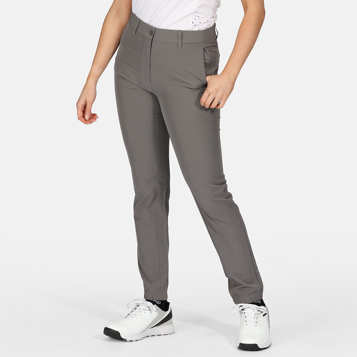 Stromberg Womens Stretch Golf Jogger Golf Trousers, Female, Charcoal, 8 | American Golf von Stromberg