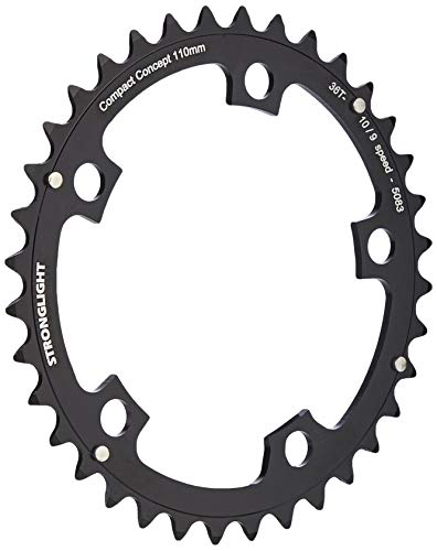 Stronglight 5-Arm/110PCD Chain Ring - Black, 39 T von Stronglight