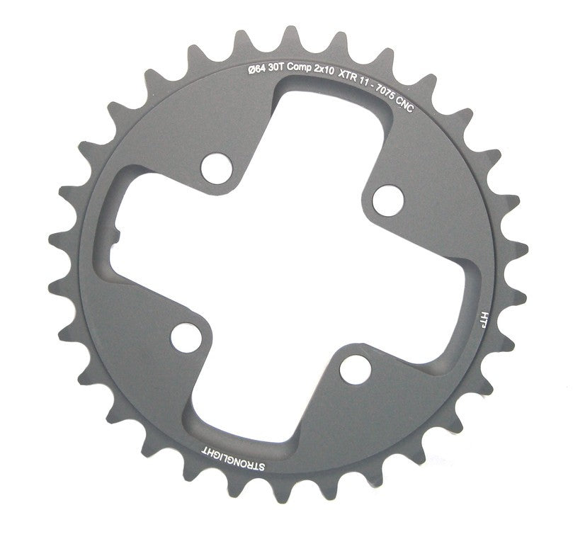Stronglight Kettenblatt MTB Shimano 2x10 für XTR FC M980 4-Arm innen 24Zähne von Stronglight