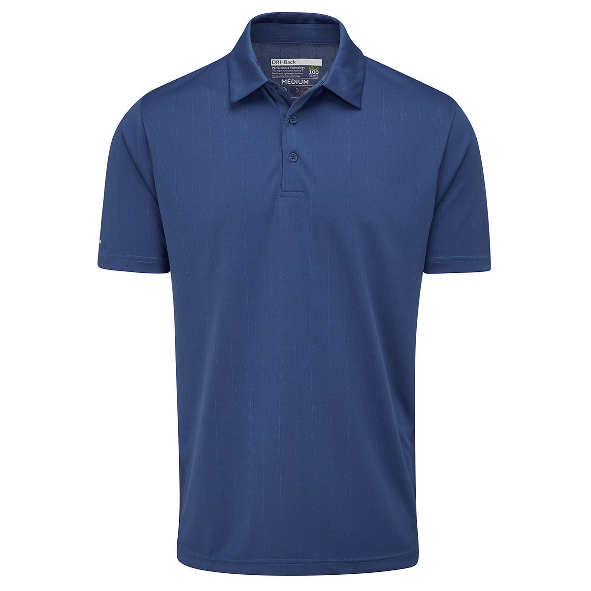 Stuburt Men's Eider Golf Polo Shirt, Mens, Mist, Medium | American Golf von Stuburt