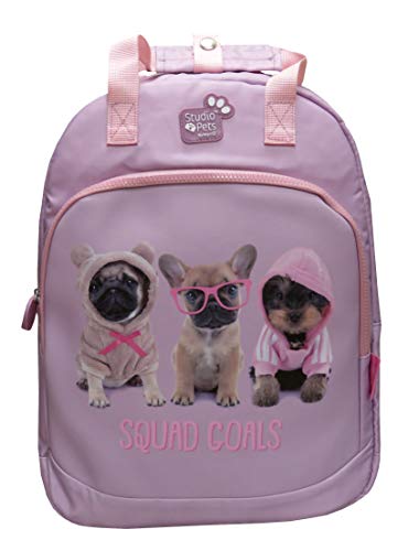 Studio Pets Rucksack, anpassbar, Verschiedene Fächer, Größe 40 cm, Violett, offizielles Produkt (CyP Brands), bunt, 40 cm, Modernes von CYPBRANDS