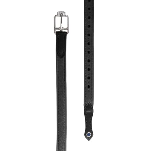 Stübben Steigbügelriemen de Luxe - schwarz - M (145cm) von Stübben