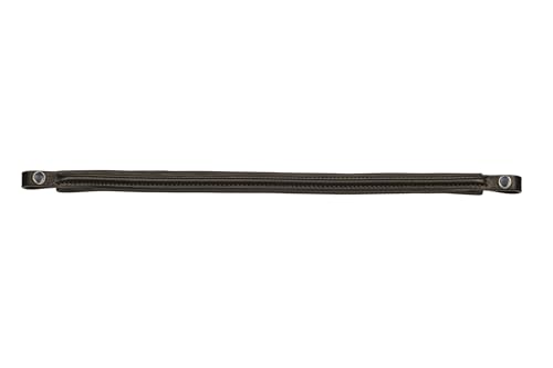 Stübben Stirnband 1000 Wexford schmal - schwarz/schwarz - Warmblut (WB) - 26mm von Stübben