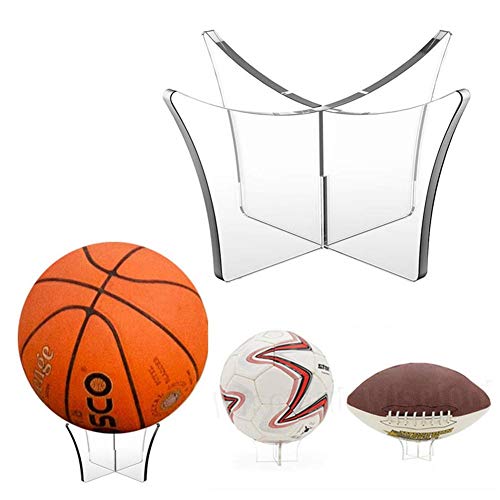 Sue-Supply Transparenter Acryl-Ausstellungsstand Für Fußball-Basketball-Volleyball-Bowlingkugel von Sue-Supply