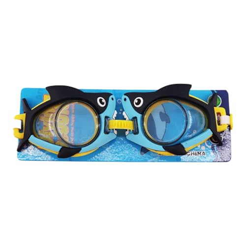 SueaLe niedliche Cartoon-Kinder-Antibeschlag- und UV-Schutz-Schwimmbrille, verstellbare Schwimmbrille, klare Sicht, Schwimmbeckenbrille, Nicht undicht von SueaLe